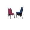 ST 018 Banquet Chair Full Round Back/Black, Blue, Burgundy
