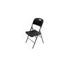 PY Folding Chair White / Black